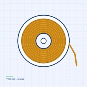 Філамент TPU 95A 1.75 мм, 0.5 кг — Перший шар